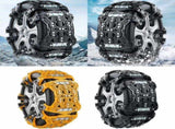 Snow Chain - Anti-Slip for Car Tires Snow Chains - Steel Plate Snow Chains for Cars - Universal V1188-ZXY-117-0046