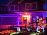 LED White Christmas Lights Outdoor, String Lights Plug in Extendable, 8 Modes Christmas Tree V1107-124-69478-ORA-50M500