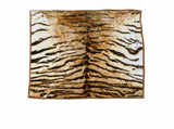 750gsm 3.5kg Double Layer Animal Print Faux Mink Blanket Queen 200x240 cm Brown Tiger V442-YTL-BLANKET-750GSMTIGER-BROWN-QS