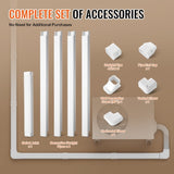 Mini Split Line Set Cover 76.2mm W830mm L, PVC Decorative Pipe Line Cover For Air Conditioner with V952-BSKSQFTSKDGX6NH9BV0