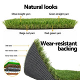 Prime Turf Artificial Grass 35mm 2mx5m Synthetic Fake Lawn Turf Plastic Plant 4-coloured AR-GRASS-35-205M-4C