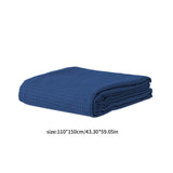 Lightweight Waffle Weave Blanket Queen Size, Breathable & Ultra Soft, 43.30"x 59.05" Soft & Cozy V1189-LWWAL-20260401-05619
