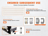 Continuous Bag Band Sealing Machine Horizontal Band Sealer Count Function V952-WSLXFKJTBPQDE7R69V3