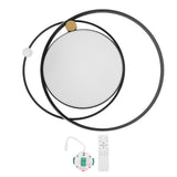 Modern LED Ceiling Light Dimmable Flush Mount Ceiling Lamp with Remote Control for Bedroom Living V1294-YM0901-3119250024612
