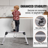 VEVOR Folding Work Platform, 330 lbs Load Capacity, Aluminum Drywall Stool Ladder, Heavy Duty Work V952-ZDPTGDBKD76CMO2TUV0