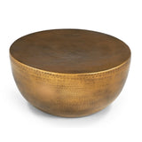 HAND MADE METAL PUNCHING COFFEE TABLE V742-SM13