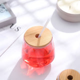Bamboo Jar Lids Smooth Edges Excellent Sealing Performance 8Pcs V1366-AZ2-W-18714