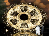 900 LED Warm White USB Fairy String Lights with Remote, 30m Black Wire, IP44 Waterproof 8-Mode V1107-USB FAIRY STRING LIGHTS