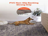 Carpet Tiles Reusable 610x610 mm, 24 PCS Modular Carpet Square Rug, Commercial Floor Soft Padded for V952-KCXFKDT2424IJ3ENO001V0