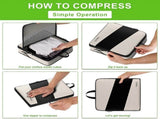 6pcs Compression Packing Cubes Set for Travel Organization V1263-JX-4359
