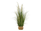 Artificial Grass Plant, 1194mm Reed Flower Grass in Pot, Premium PVC Faux Fake Greenery Shrubs Plant V952-DPKLWHLS47INJTAC5001V0