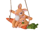 Gardening Pendant Rabbits Pattern Exquisitely Carved Romantic Feel Home Decoration V1294-YM0523-3111210411111