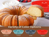 silicone cake pan, silicone Cake Molds, Bakeware Non Stick 10 inch Pan for Jello,Gelatin,cake, V1366-AZ2-W-02532