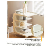 Movable Coffee Table Sofa Side End Table Bedside Modern Furniture V488-FCTVT-MW