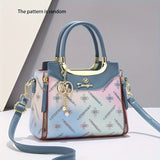 Women'S Handbag Large Capacity Shoulder Bag Crossbody Bag Tote Bag All-Match - Blue - Size 24-10-18 V1347-127-46498-BLU-24-10-18