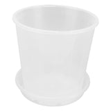 5 Set Orchid Pots with Holes and Saucers Breathable Clear Plastic Orchid Planter Plant Pot for V1294-YM0901-3111240151712