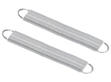 2pcs Electric Fence Spring Gates Stainless Steel 16 Feet Tension Livestock Fence Spring for Pasture V1294-YM0718-3111220238111
