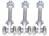3Pcs Door Suspension Wheel Glass Sliding Door Pulley Roller Accessory Diameter 35mm V1294-YM0901-3114210064911
