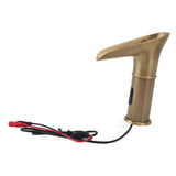 Waterfall Sensor Faucet Copper 3 Color Changing Automatic Water Temperature Adjustment Sink Faucet V1294-YM0901-3112240011412