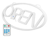 LED Neon Open Sign Display Window Hanging Light with Remote Control for Christmas Decoration V1294-YM0901-3119200129611