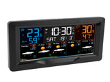 Smart Weather Clock WiFi Wireless Digital Weather Clock for Temperature Humidity Barometric Pressure V1294-YM0901-3111240134212