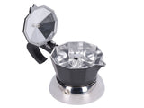 Coffee Pot Easy Clean Operation Widely Used Aluminum Stainless Steel Compact Size Coffee Maker300ml V1294-YM0714-3118210359912
