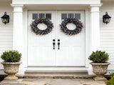 26 Inch Purple Lavender Flower for Front Door, Spring Summer Forsythia Lavender Flowers V1258-DP02-C-2643