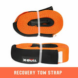 X-BULL Winch Recovery Kit 11PCS 4WD 4x4 Pack Off Road Snatch Strap Essential V211-AUEB-XBRK011