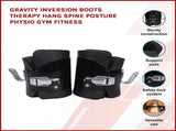 Gravity Inversion Boots for Back Therapy Spine Decompression & Fitness Training V63-799277
