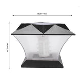 LED Solar Power Outdoor Wall Light Garden Landscape Fence Yard Lamp Villa Decoration Lantern V1294-YM0901-ZM02538
