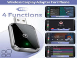 Wireless CarPlay Adapter, Wired to Wireless CarPlay Converter with USB Cable V1263-JX-5096