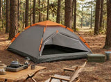 Weisshorn 2 Person Instant Pop Up Camping Tent Automatic Waterproof Hiking Beach TENT-E-FAST-200X140-GY