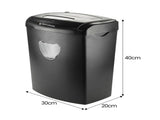 Centurion 21L Cross-Cut Office Shredder 10-Sheet Paper, CD & Credit Card Security SRD-021-010-CD