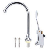 G1/2in Pedal Type Single Cold Copper Water Faucet Foot Operated Water Tap for Home Hospital V1294-YM0901-3112200055411