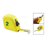 10X Yellow 2M 6FT Tape Meter Measuring Tape Scale Metal Capsule V1370-AZ4-08286
