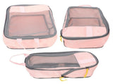 3-Piece Travel Packing Cubes Set with Oxford Cloth for Organized and Efficient Luggage Storage V1366-AZ2-W-22358
