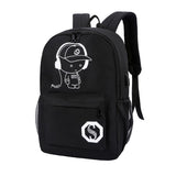 School Backpack, Unisex Lightweight Water-resistant Daypack Schoolbag Bookbag for Boys Girls Teens, V1370-AZ4-06172