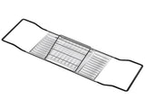 Metal Bathtub Rack Retractable Adjustable Removable Stand Bathroom Caddy Tray Rack for Hotels V1294-YM0523-3112220004511