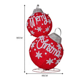Christabelle Oversized Christmas Bauble Display Warm White LED Lights Indoor Outdoor Holiday De 112_MHA608