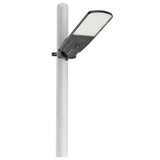 Metal Grey Solar Street Light with 5000 Lumens, Metal Construction, Motion Activated, Solar V178-68993