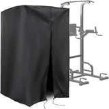 Gym Rack Cover with Waterproof Zipper, Protective Cover for Squat Rack/Weight Lifting Rack/Home Gym V1192-AZ-W-3198