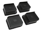 4PCS Bed Risers ABS L Shape Anti Slip Chair Leg Extra Lifts Furniture Riser Stand Blocks for Desk V1294-YM0901-3114230084912