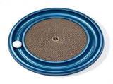 2in1 Round Cardboard Cater, 16" Interactive Cat Toy with Rotating Ball Track, Durable V1192-AZ-W-25055