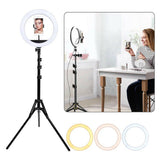 120cm 10"LED Ring Light Dimmable Lighting Kit PhoneSelfie Tripod Makeup Live Lamp V201-W11877745