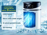3-second cooling technology! 6-speed USB portable air conditioner humidifier - super silent 25 V1106-HEKT-001