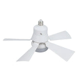 Ceiling Fan Light Dimmable 3 Wind Speed Timer E26 Screw in Ceiling Fan with LED Light for Bedroom V1294-YM0901-3119240075612