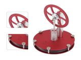 Stirling Engine Model Low Temperature Differential Education Toy Metal Hot Air Engine Motor for Kids V1294-YM0523-3115220039111