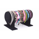 Premium Black Hair Band Holder and Jewelry Display Organizer Stand for Stylish Storage and Easy V1192-AZ-W-34371