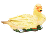 Resin Duck Statue Simulation Duck Ornament Model Decoration for Outdoor Garden YardYellow V1294-YM0901-3111210157812