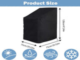 Garden Chair Cover - 75*75*120cm - Garden Furniture Covers - Waterproof Chair Cover - 210D Oxford V1188-MS101-03140-1